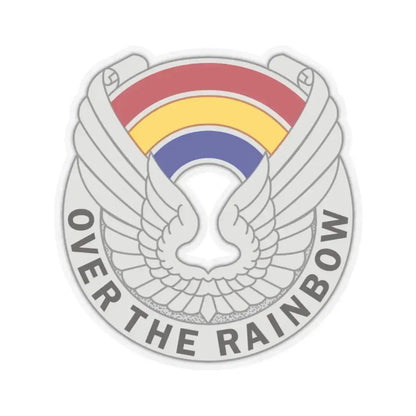 142 Aviation Regiment (U.S. Army) STICKER Vinyl Kiss-Cut Decal 3 Inch Transparent - The Sticker Space