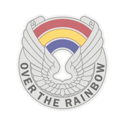 142 Aviation Regiment (U.S. Army) STICKER Vinyl Kiss-Cut Decal 4 Inch Transparent - The Sticker Space