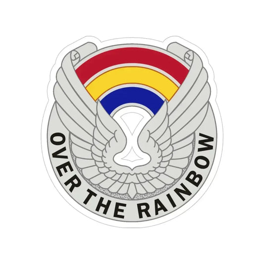 142 Aviation Regiment (U.S. Army) Transparent STICKER Die-Cut Vinyl Decal 6 Inch - The Sticker Space