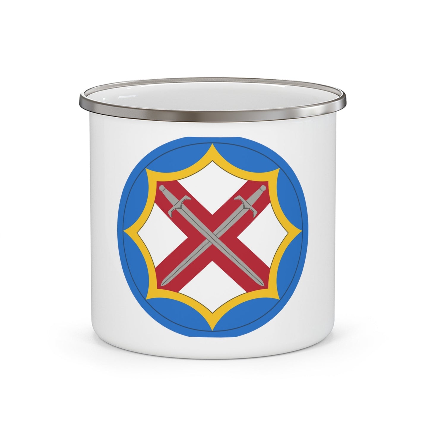 142 Battlefield Surveillance Brigade (U.S. Army) 12oz Enamel Mug-12oz-The Sticker Space