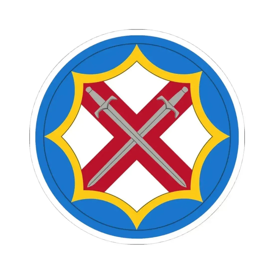 142 Battlefield Surveillance Brigade (U.S. Army) STICKER Vinyl Kiss-Cut Decal 4 Inch White - The Sticker Space