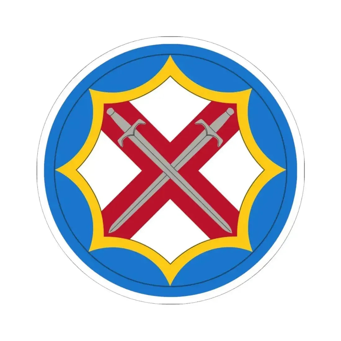 142 Battlefield Surveillance Brigade (U.S. Army) STICKER Vinyl Kiss-Cut Decal 6 Inch White - The Sticker Space