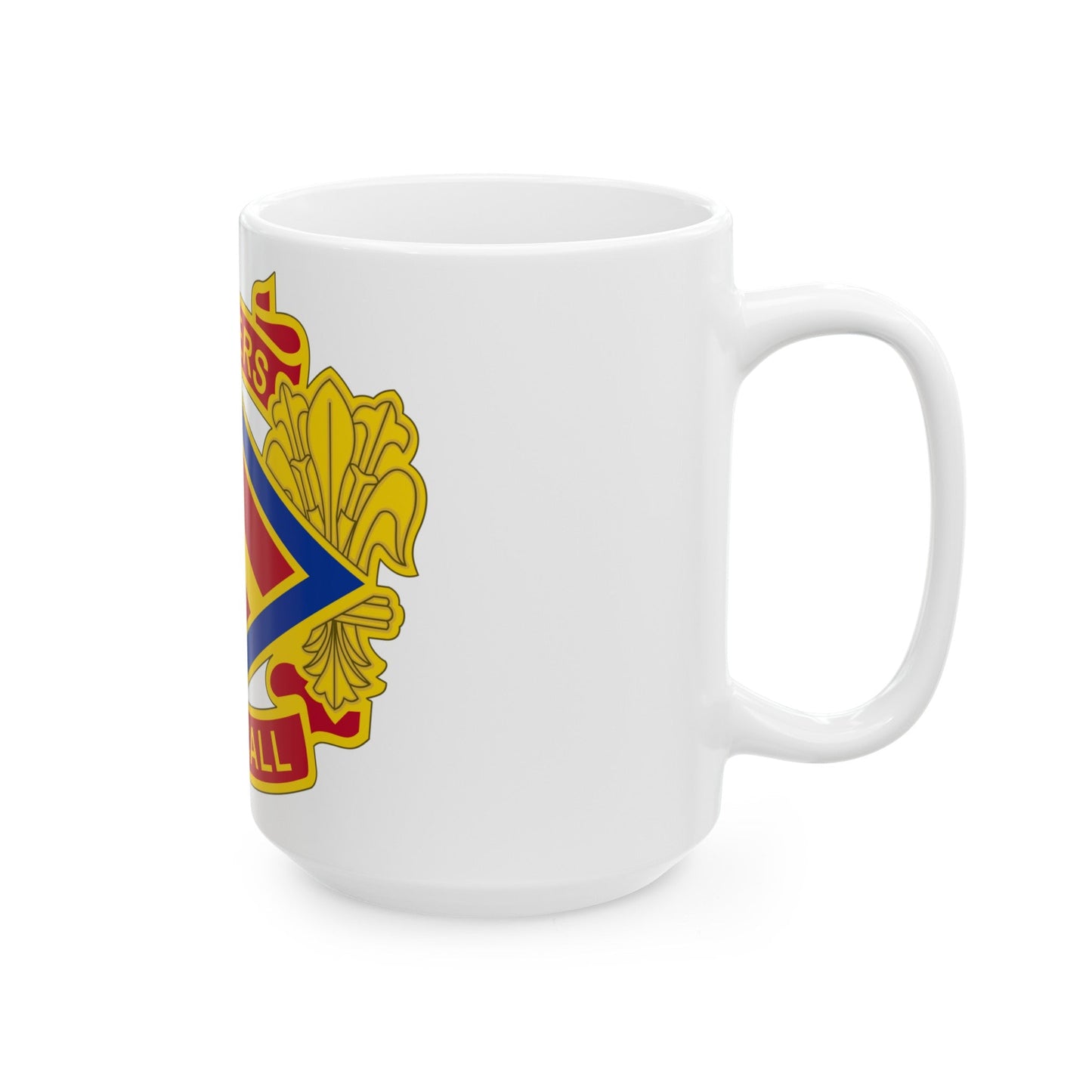 142 Field Artillery Brigade 2 (U.S. Army) White Coffee Mug-The Sticker Space