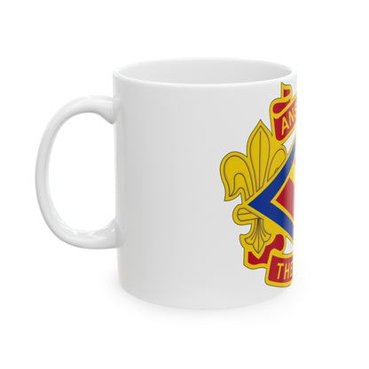 142 Field Artillery Brigade 2 (U.S. Army) White Coffee Mug-The Sticker Space