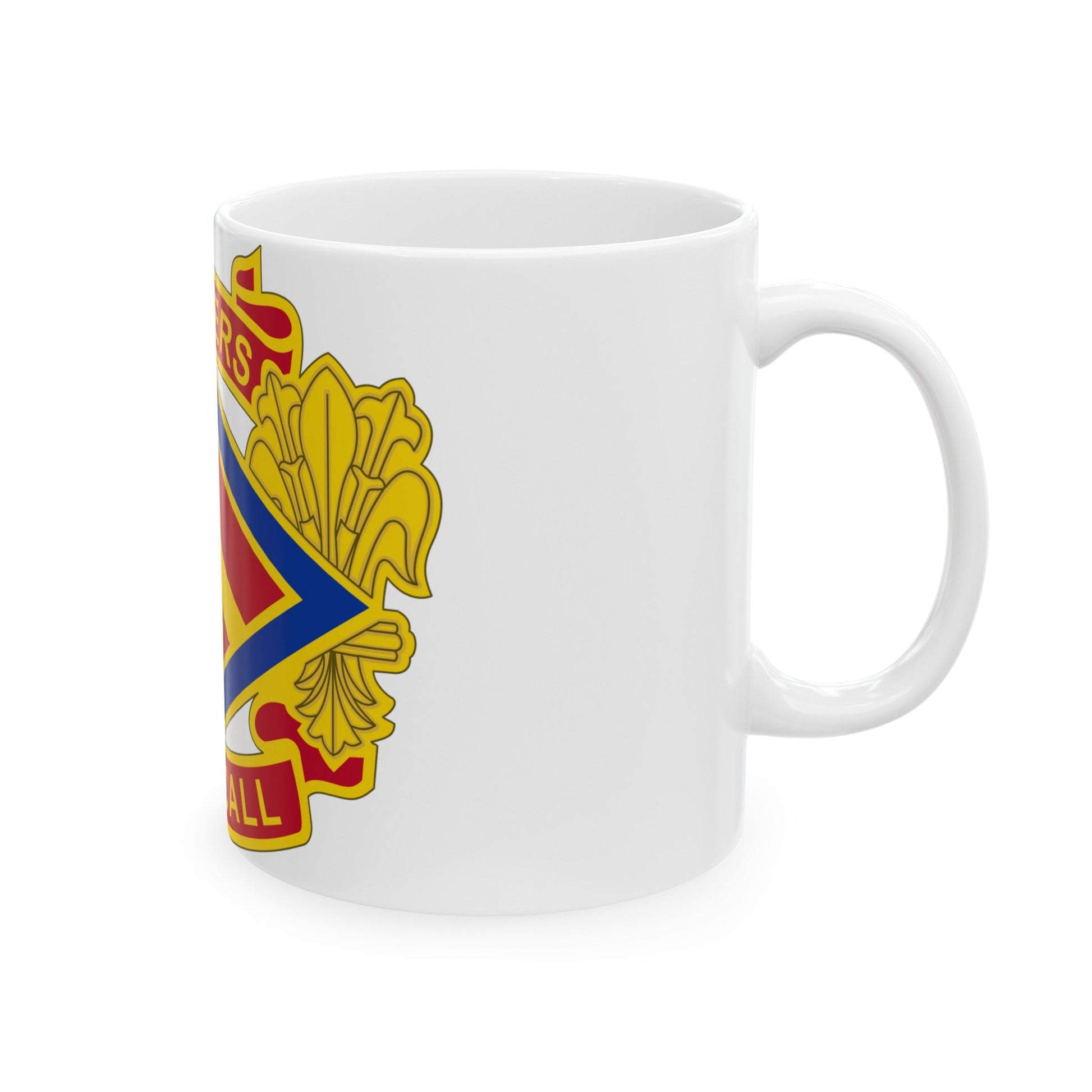 142 Field Artillery Brigade 2 (U.S. Army) White Coffee Mug-The Sticker Space