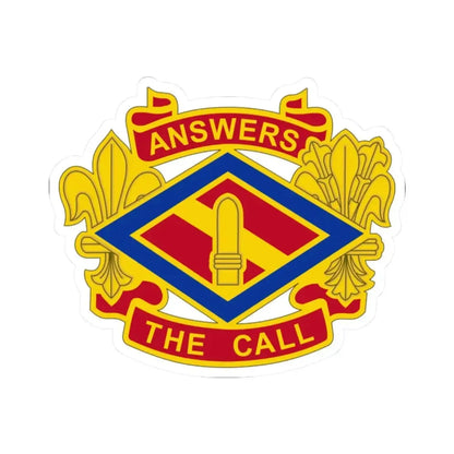 142 Field Artillery Brigade 2 (U.S. Army) STICKER Vinyl Kiss-Cut Decal 2 Inch White - The Sticker Space