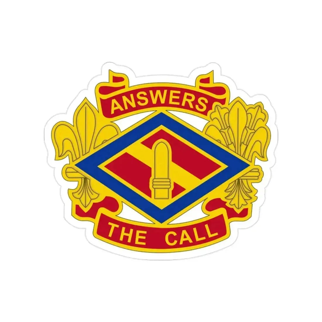 142 Field Artillery Brigade 2 (U.S. Army) Transparent STICKER Die-Cut Vinyl Decal 2 Inch - The Sticker Space