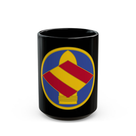 142 Field Artillery Brigade 3 (U.S. Army) Black Coffee Mug-15oz-The Sticker Space