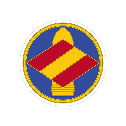 142 Field Artillery Brigade 3 (U.S. Army) REVERSE PRINT Transparent STICKER-6" × 6"-The Sticker Space