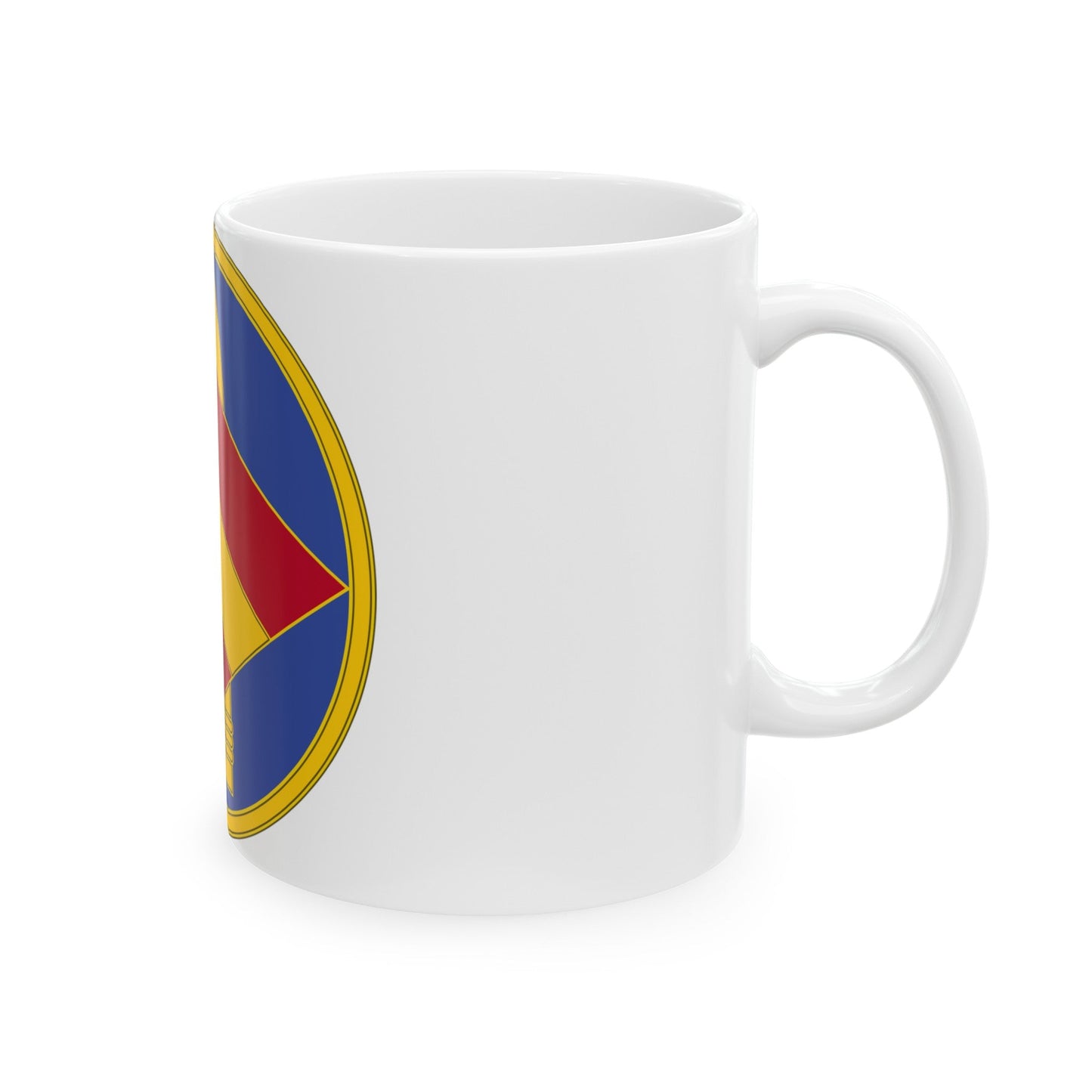 142 Field Artillery Brigade 3 (U.S. Army) White Coffee Mug-The Sticker Space