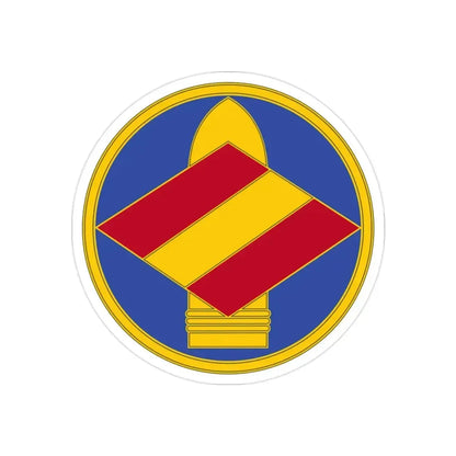 142 Field Artillery Brigade 3 (U.S. Army) REVERSE PRINT Transparent Die-Cut STICKER - The Sticker Space