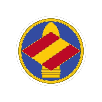 142 Field Artillery Brigade 3 (U.S. Army) REVERSE PRINT Transparent Die-Cut STICKER - The Sticker Space
