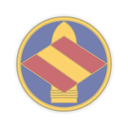 142 Field Artillery Brigade 3 (U.S. Army) STICKER Vinyl Kiss-Cut Decal 4 Inch Transparent - The Sticker Space