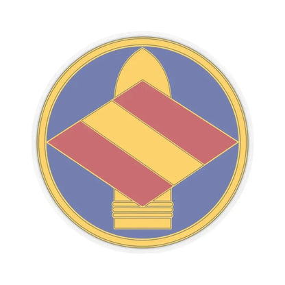 142 Field Artillery Brigade 3 (U.S. Army) STICKER Vinyl Kiss-Cut Decal 6 Inch Transparent - The Sticker Space