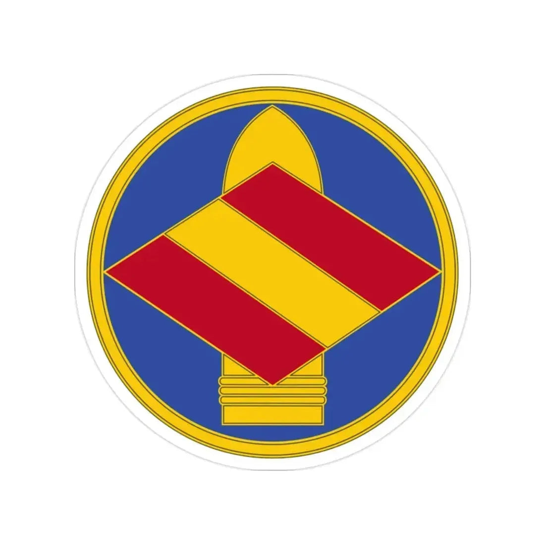 142 Field Artillery Brigade 3 (U.S. Army) Transparent STICKER Die-Cut Vinyl Decal 2 Inch - The Sticker Space