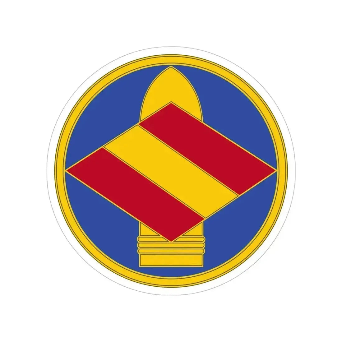 142 Field Artillery Brigade 3 (U.S. Army) Transparent STICKER Die-Cut Vinyl Decal 6 Inch - The Sticker Space