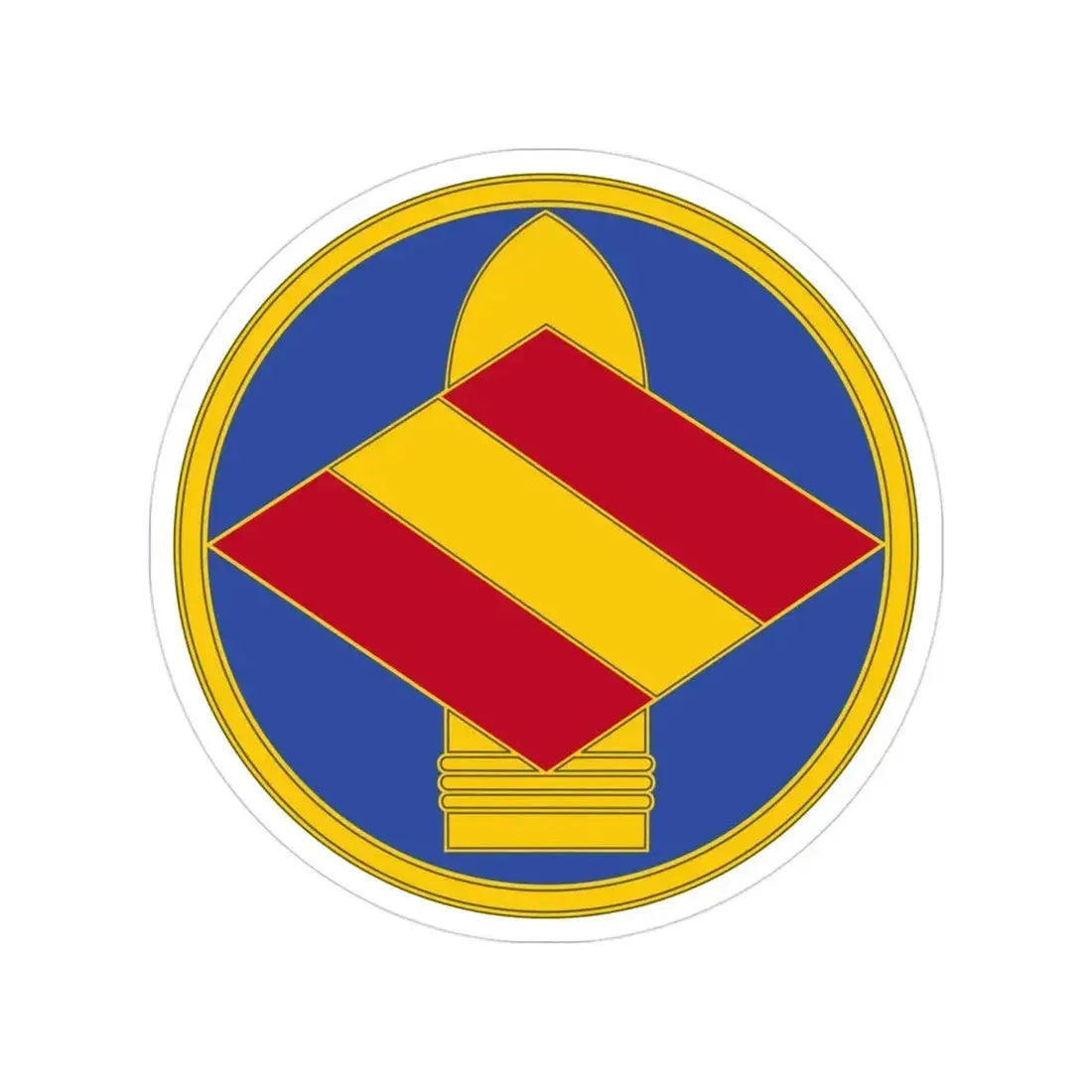 142 Field Artillery Brigade 3 (U.S. Army) Transparent STICKER Die-Cut Vinyl Decal - The Sticker Space