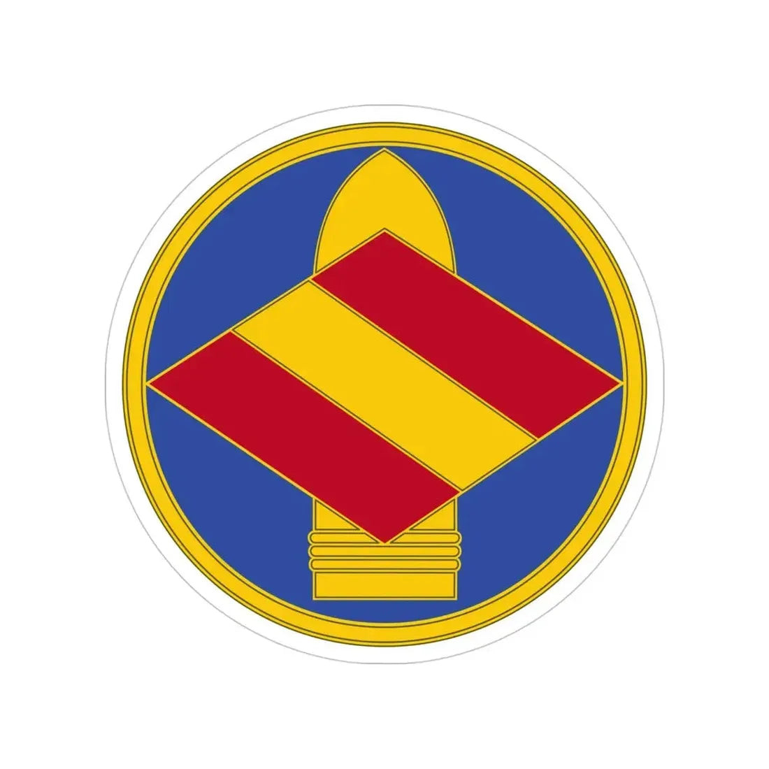 142 Field Artillery Brigade 3 (U.S. Army) Transparent STICKER Die-Cut Vinyl Decal - The Sticker Space