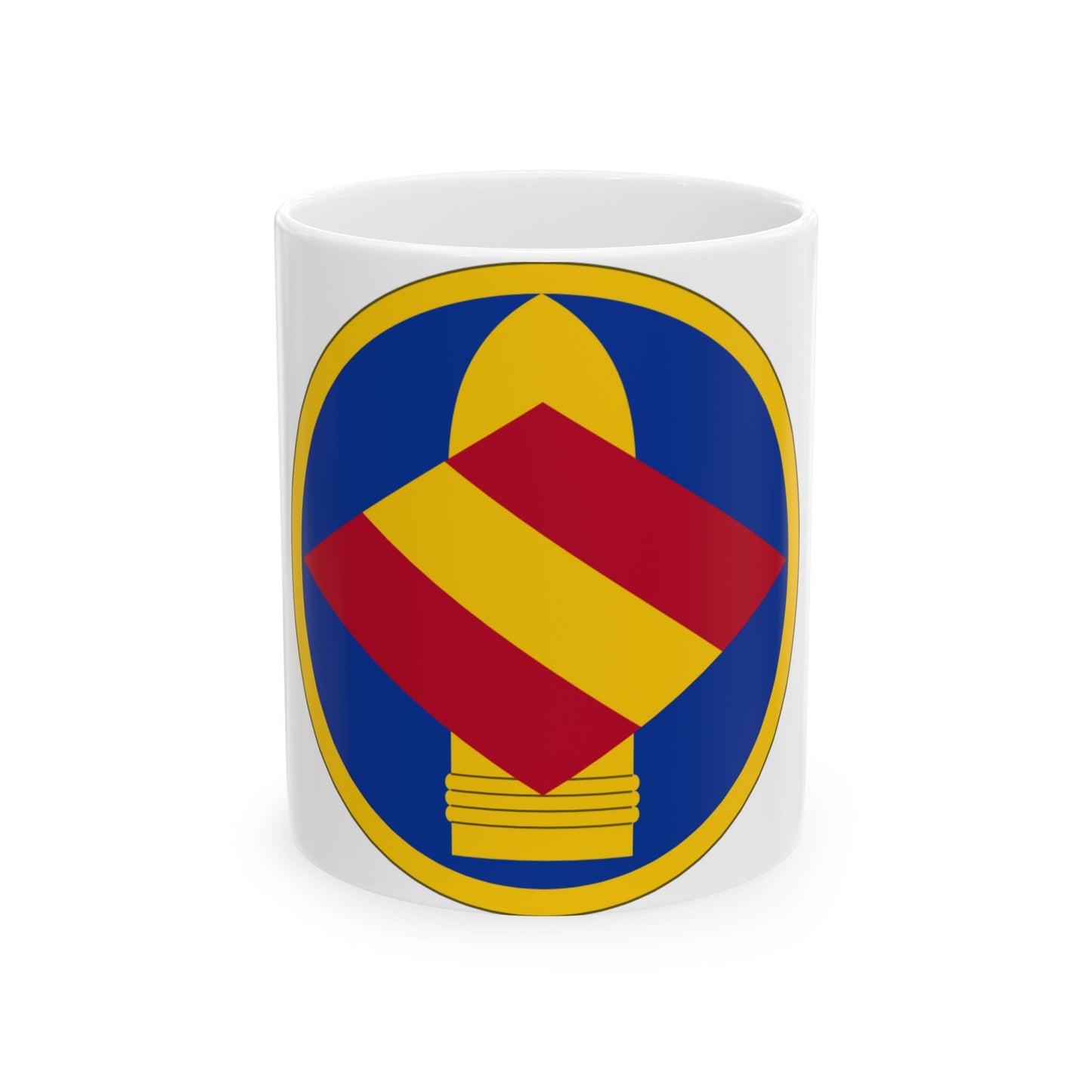142 Field Artillery Brigade (U.S. Army) White Coffee Mug-11oz-The Sticker Space