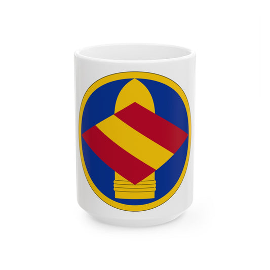 142 Field Artillery Brigade (U.S. Army) White Coffee Mug-15oz-The Sticker Space