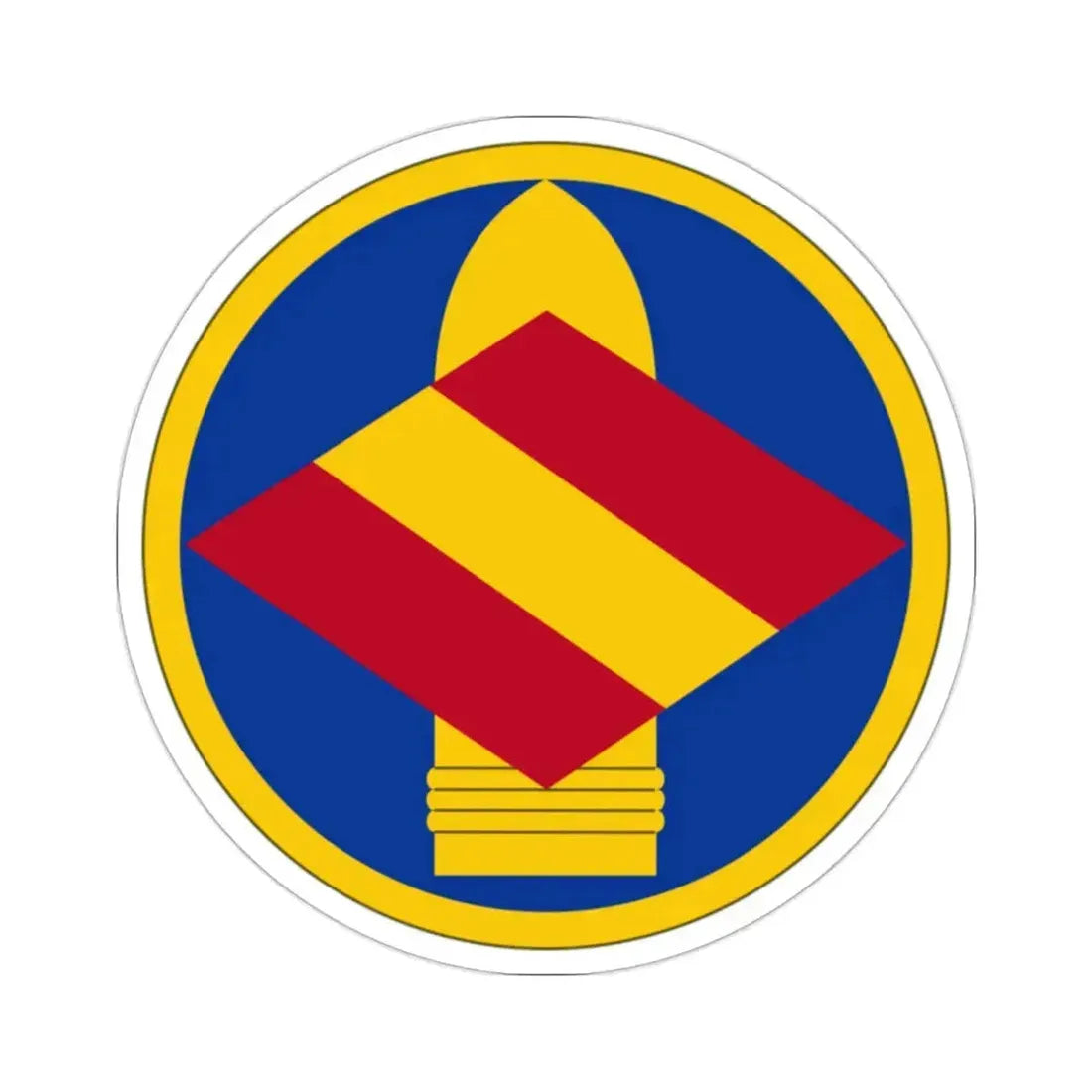 142 Field Artillery Brigade (U.S. Army) STICKER Vinyl Die-Cut Decal 2 Inch - The Sticker Space