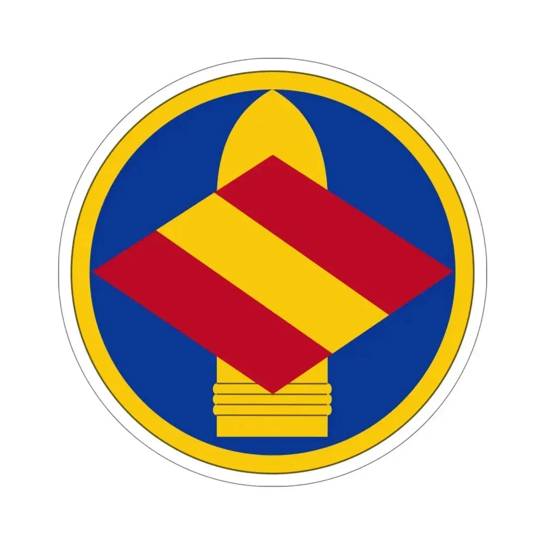 142 Field Artillery Brigade (U.S. Army) STICKER Vinyl Die-Cut Decal - The Sticker Space
