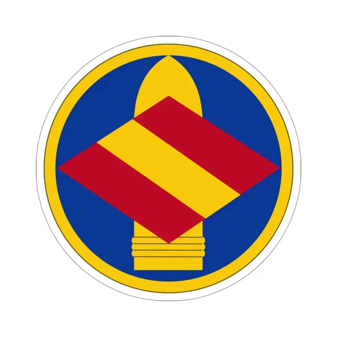 142 Field Artillery Brigade (U.S. Army) STICKER Vinyl Die-Cut Decal - The Sticker Space