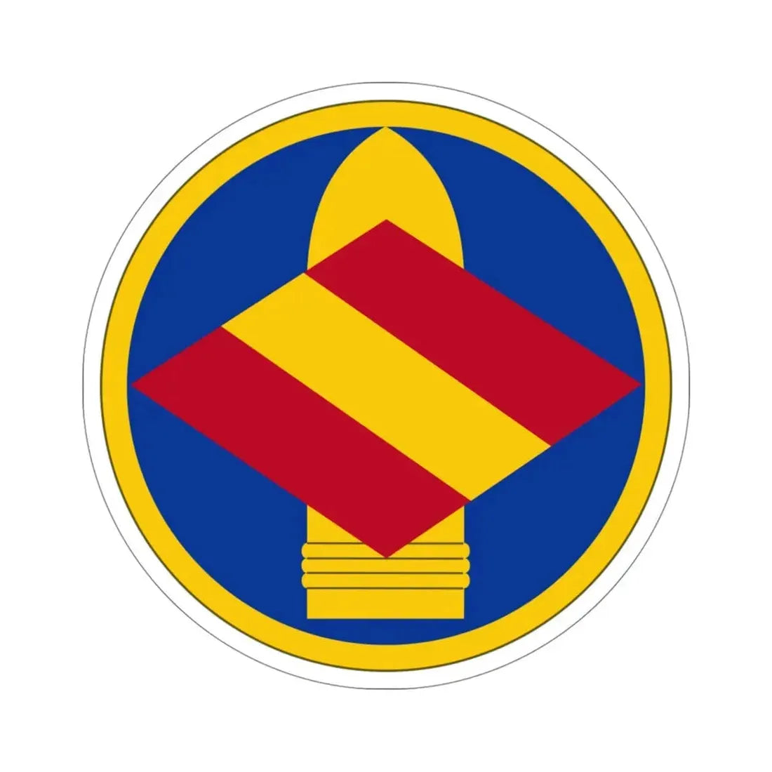 142 Field Artillery Brigade (U.S. Army) STICKER Vinyl Die-Cut Decal - The Sticker Space