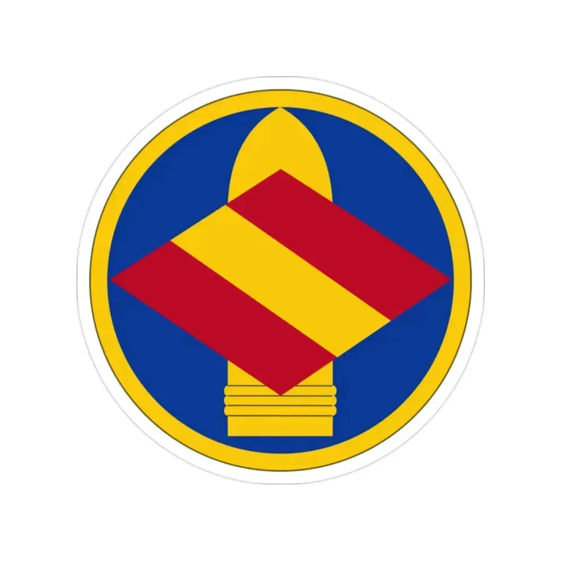 142 Field Artillery Brigade (U.S. Army) Transparent STICKER Die-Cut Vinyl Decal 2 Inch - The Sticker Space