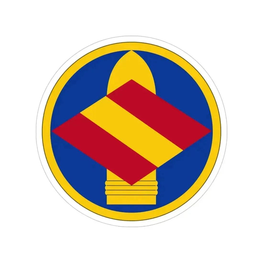 142 Field Artillery Brigade (U.S. Army) Transparent STICKER Die-Cut Vinyl Decal 6 Inch - The Sticker Space