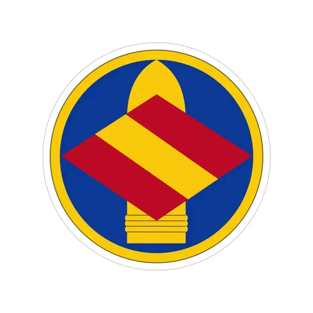 142 Field Artillery Brigade (U.S. Army) Transparent STICKER Die-Cut Vinyl Decal 6 Inch - The Sticker Space