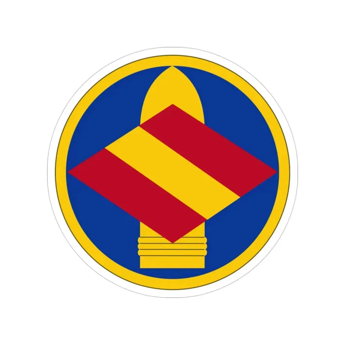 142 Field Artillery Brigade (U.S. Army) Transparent STICKER Die-Cut Vinyl Decal - The Sticker Space