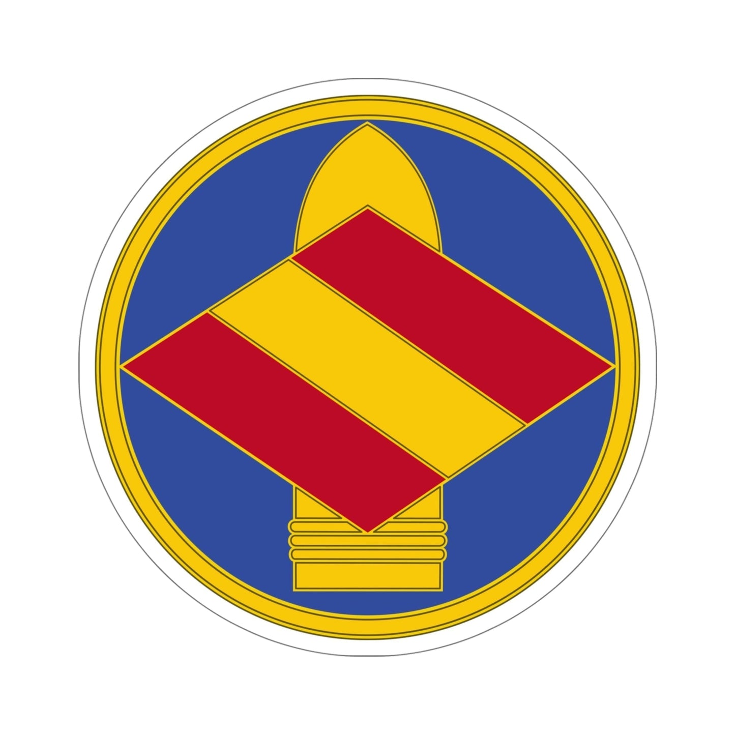 142 Field Artillery Brigade v3 (U.S. Army) STICKER Vinyl Die-Cut Decal-5 Inch-The Sticker Space