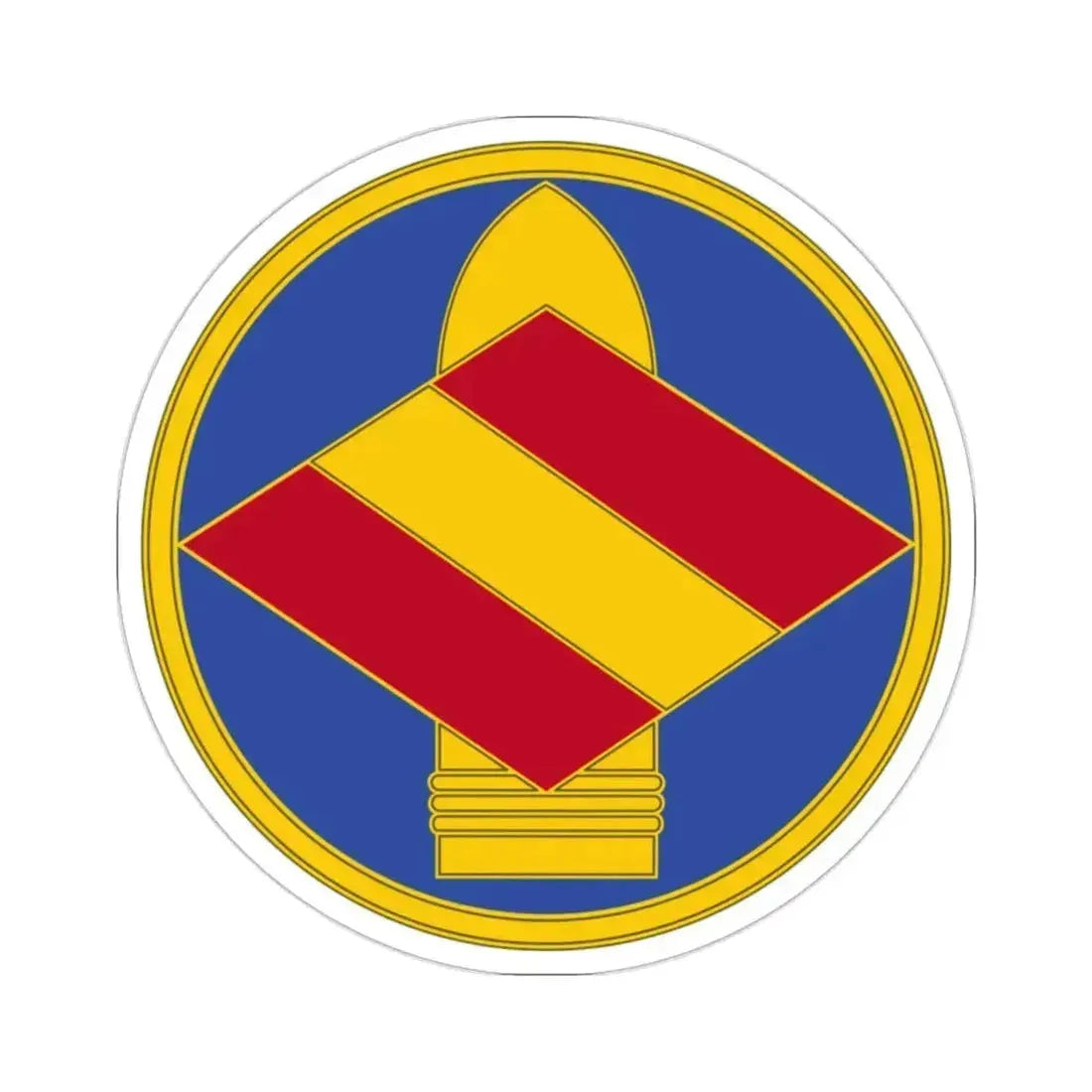 142 Field Artillery Brigade v3 (U.S. Army) STICKER Vinyl Die-Cut Decal 2 Inch - The Sticker Space