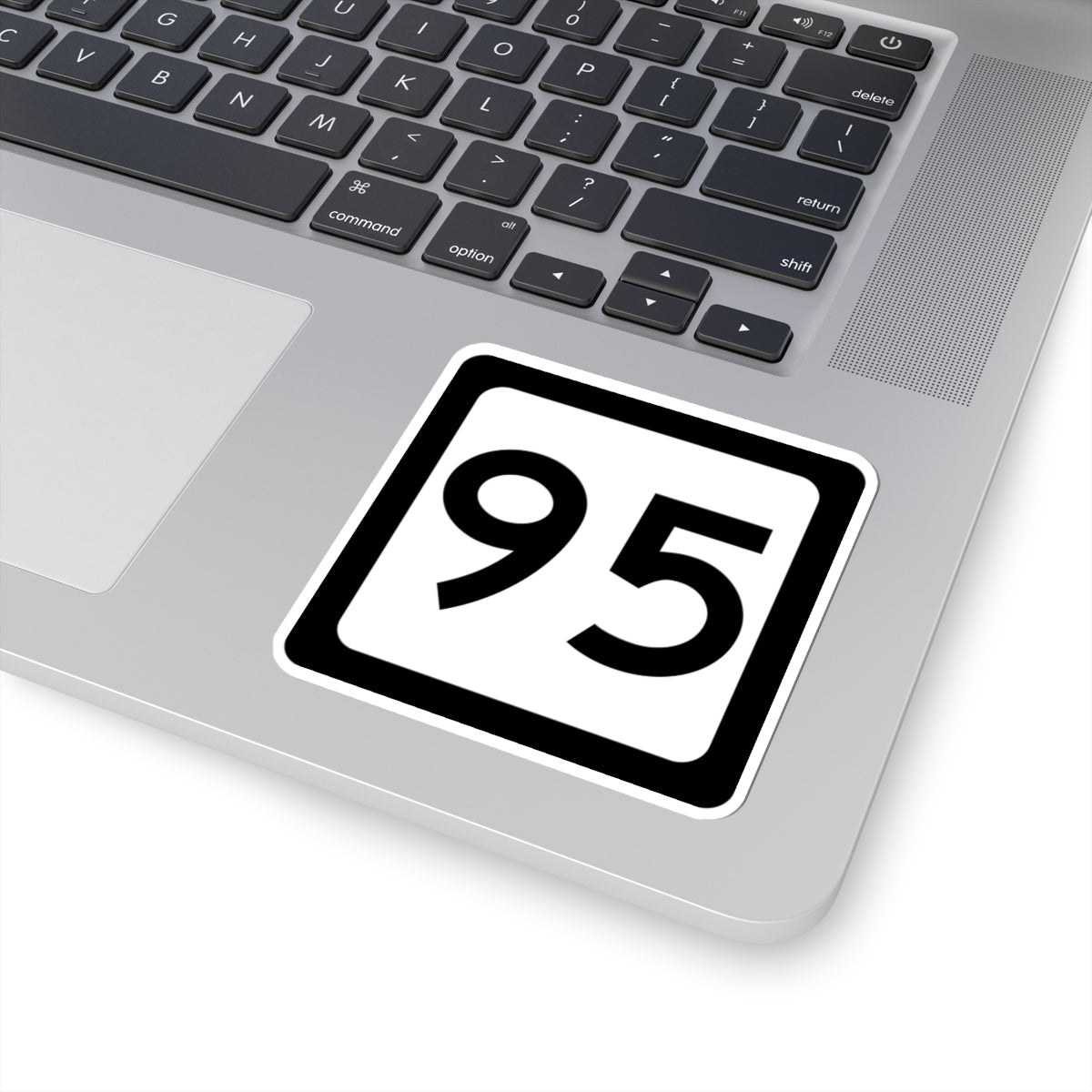 WV-95 (Virginia) (Road Sign) STICKER Vinyl Kiss-Cut Decal