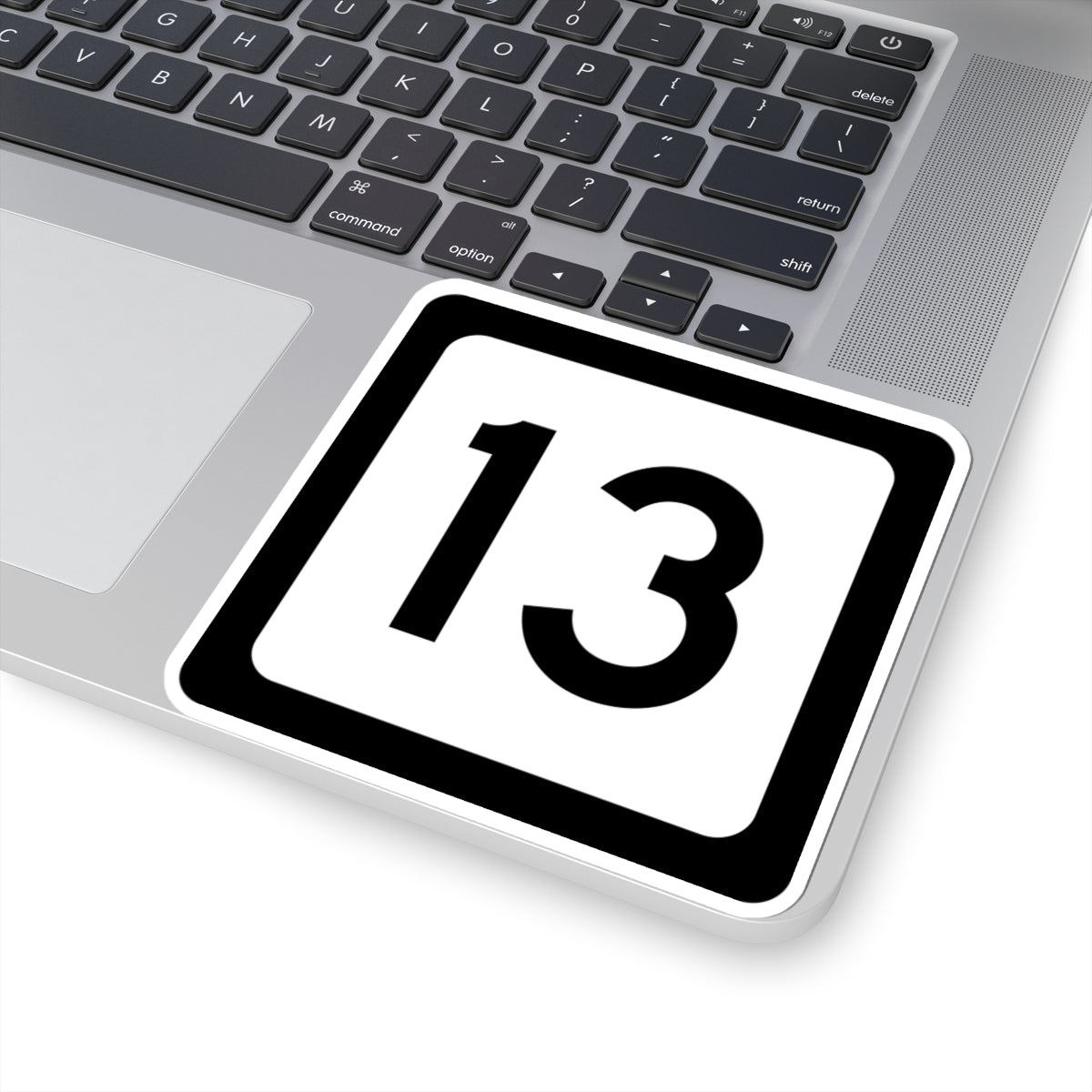 WV-13 (Virginia) (Road Sign) STICKER Vinyl Kiss-Cut Decal
