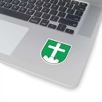 Realp-coat of arms (Switzerland) (Coat of Arms) STICKER Vinyl Kiss-Cut Decal
