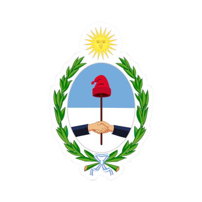 Coat of Arms San Juan Argentina - STICKER Vinyl Kiss-Cut Decal