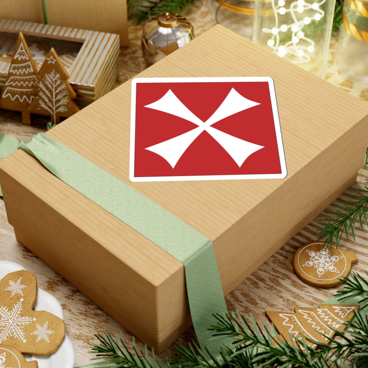 Barcelona Bisbat (Spain) (Coat of Arms) STICKER Vinyl Kiss-Cut Decal