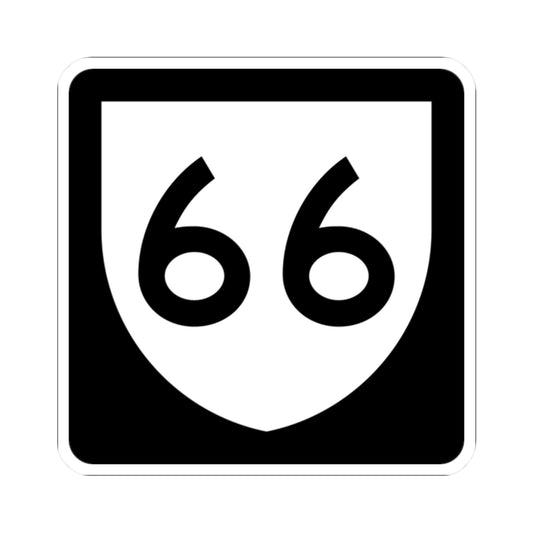 PR urban primary 66 (Puerto Rico) (Road Sign) STICKER Vinyl Kiss-Cut Decal