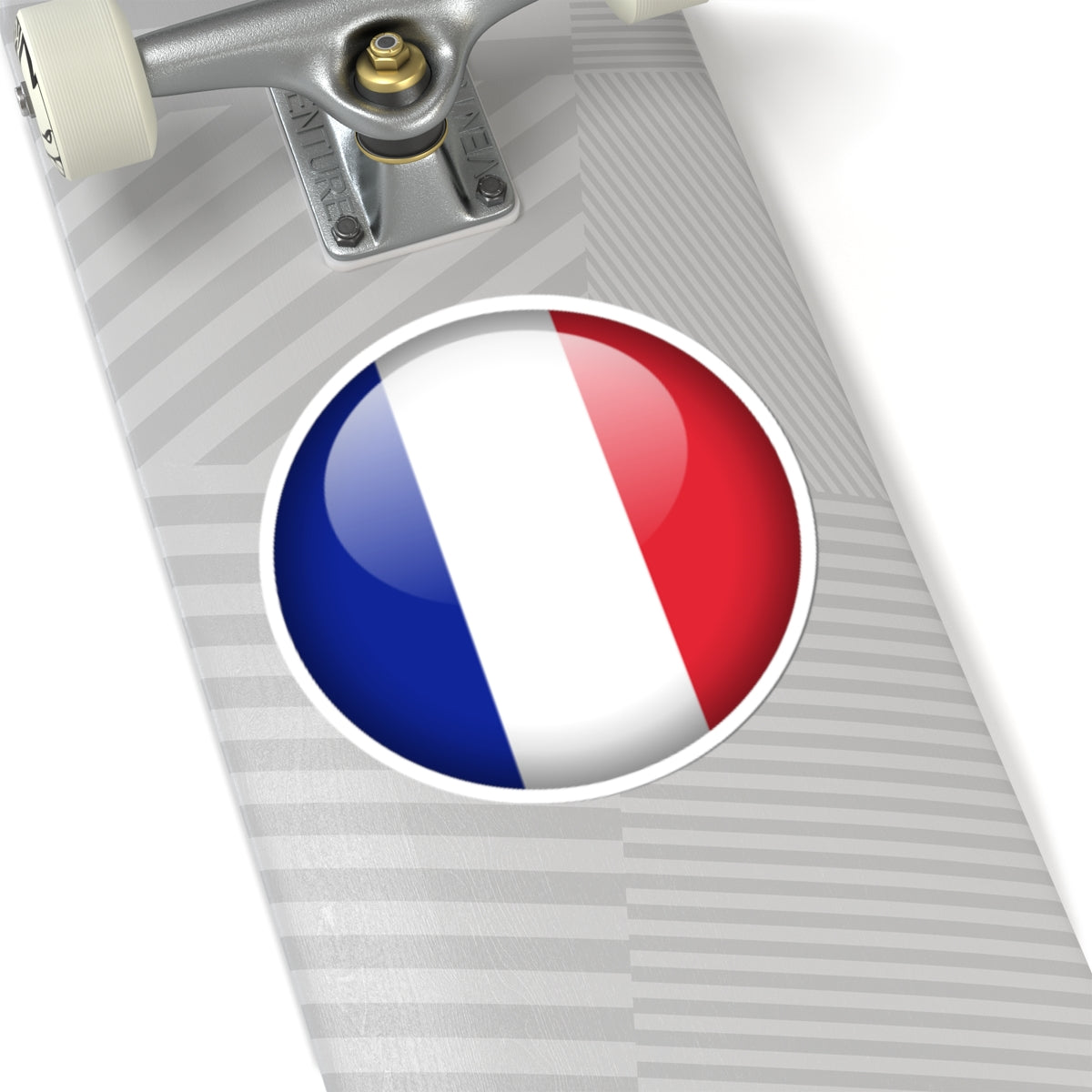 Flag orb France (France) STICKER Vinyl Kiss-Cut Decal