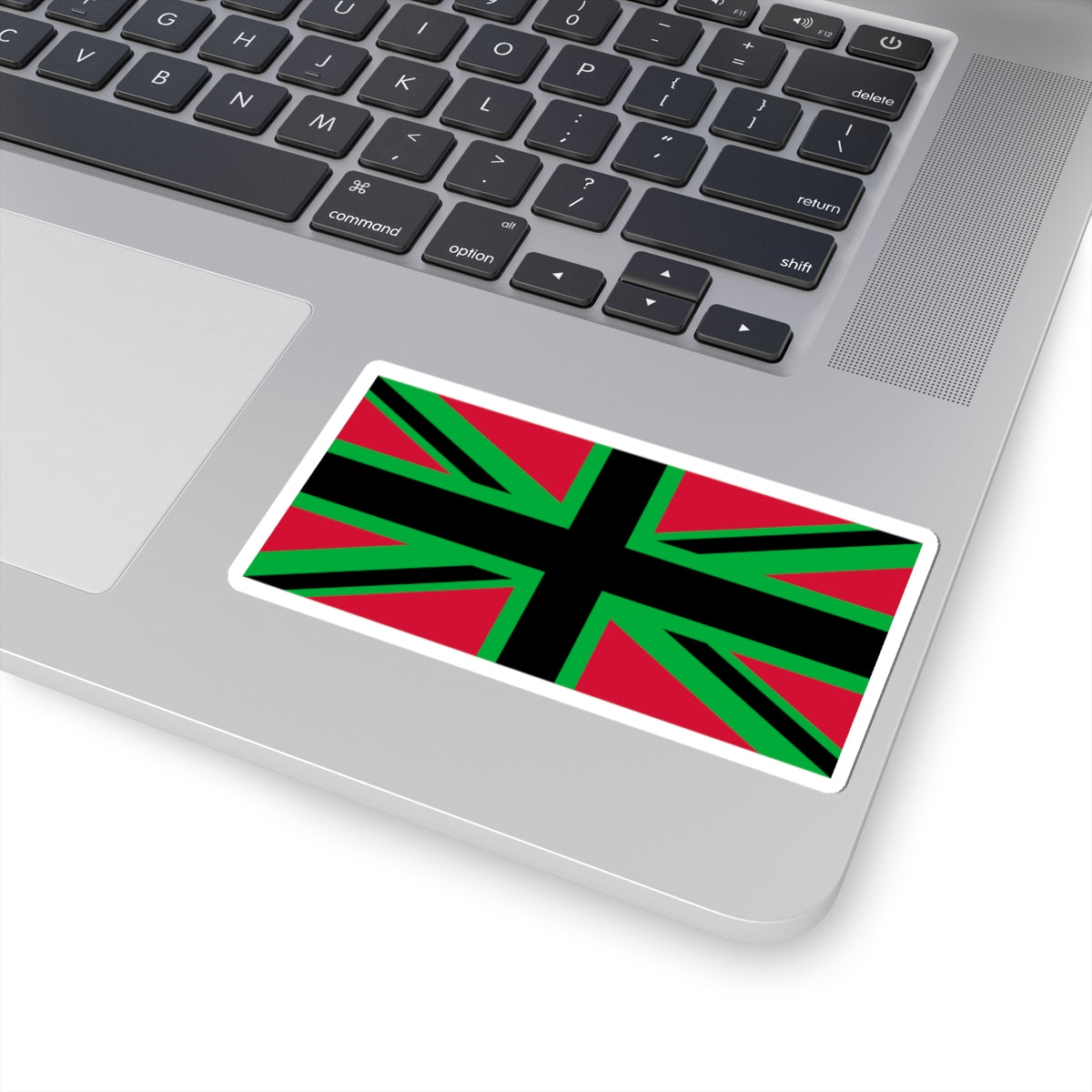 African Britain Flag (United Kingdom) STICKER Vinyl Kiss-Cut Decal