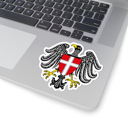 Coat of Arms of Wien Austria - STICKER Vinyl Kiss-Cut Decal