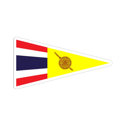 Thai Immigration Service Pennant 1979 (Thailand) STICKER Vinyl Kiss-Cut Decal