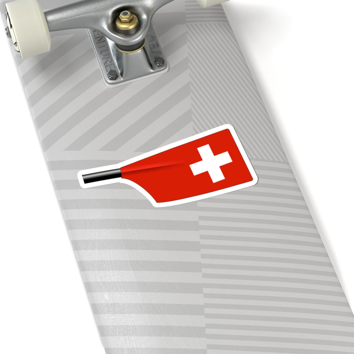 Swiss Rowing Blade (Switzerland) STICKER Vinyl Kiss-Cut Decal