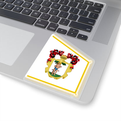 Antiga Bandeira do Rio de Janeiro 3 (Brazil) (Coat of Arms) STICKER Vinyl Kiss-Cut Decal