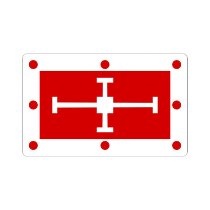Flag of the Diocese of Coventry (England) STICKER Vinyl Kiss-Cut Decal