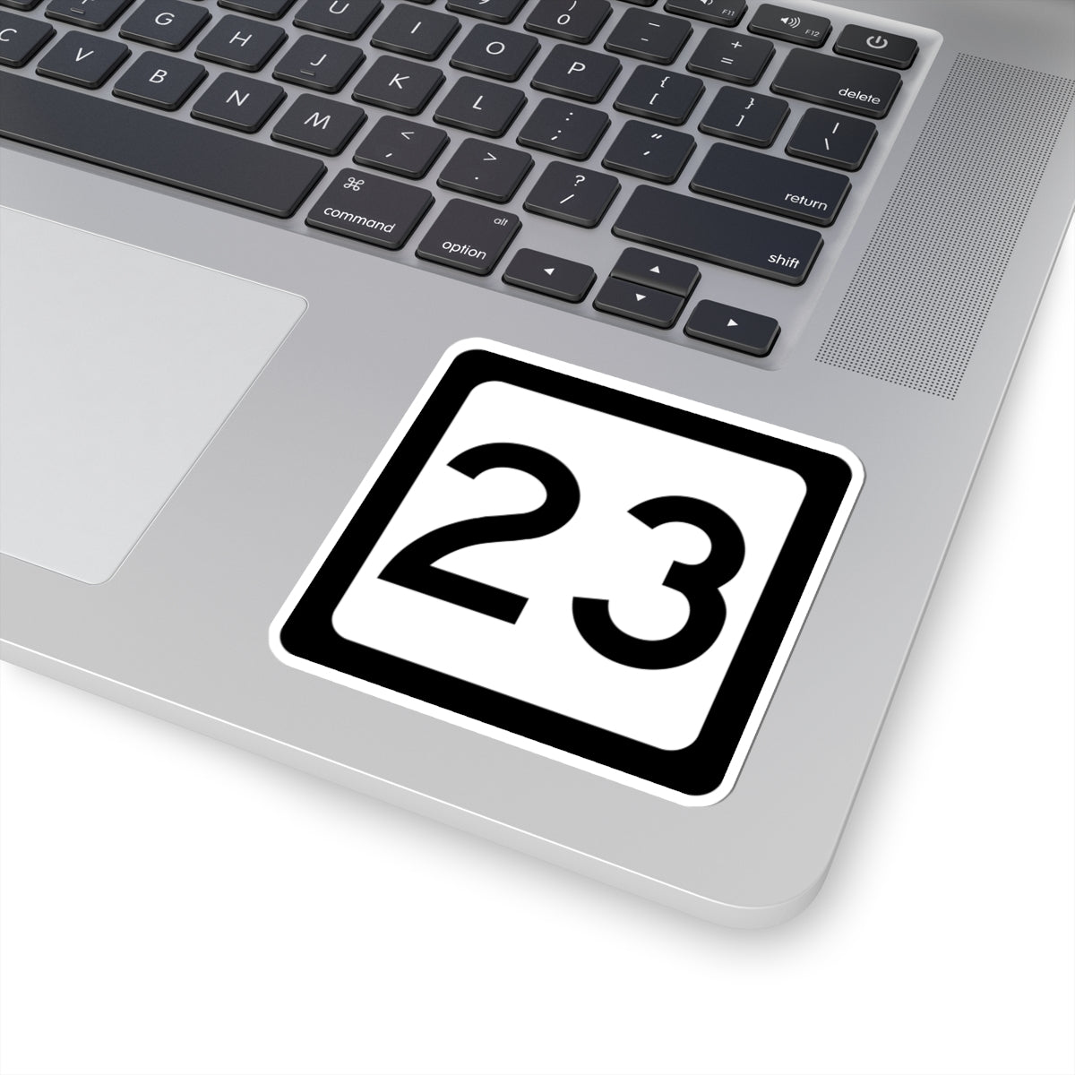WV-23 (Virginia) (Road Sign) STICKER Vinyl Kiss-Cut Decal