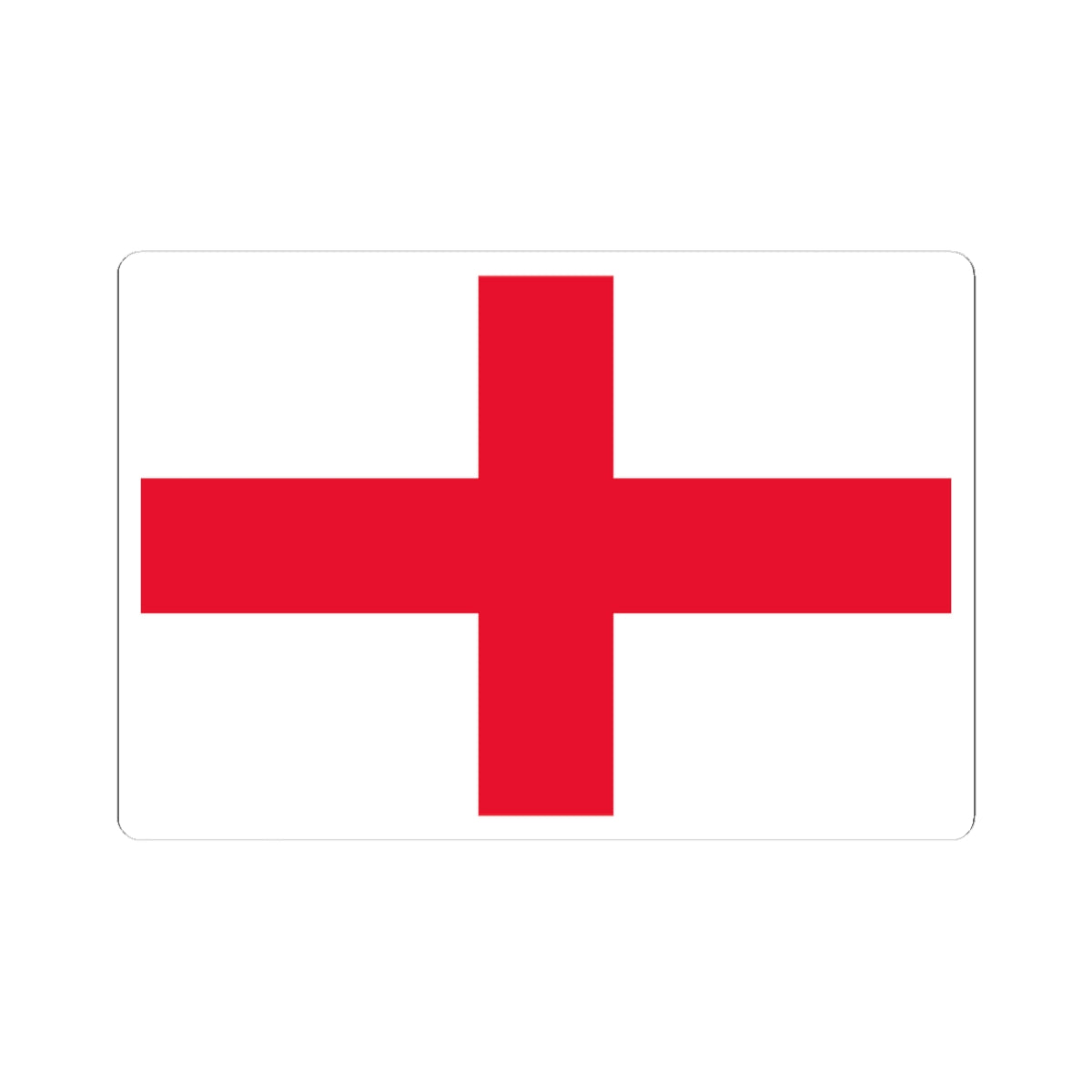 Flag of Guernsey 1936 (United Kingdom) STICKER Vinyl Kiss-Cut Decal