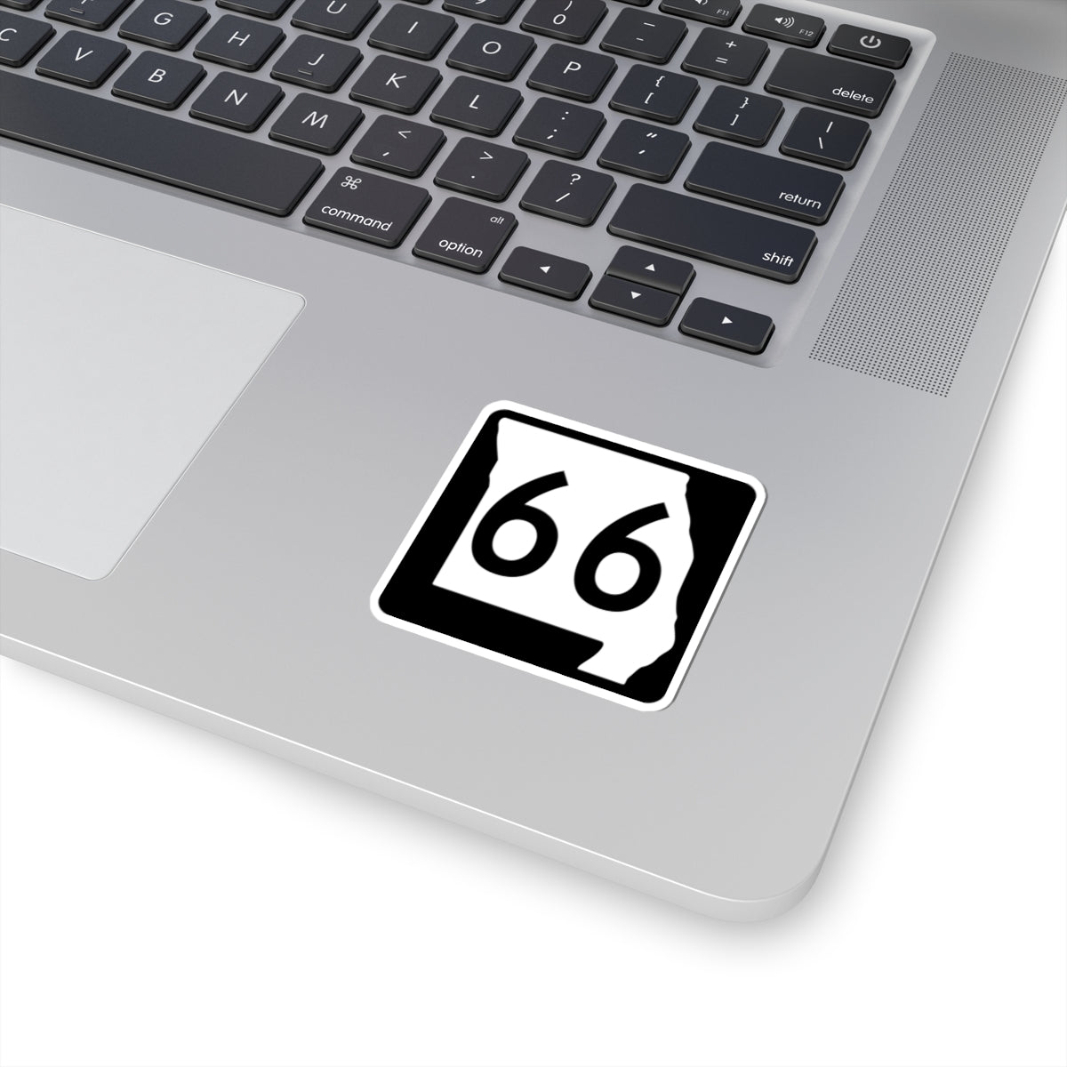 MO-66 (Missouri) (Road Sign) STICKER Vinyl Kiss-Cut Decal